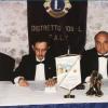 09.10.1996: Visita del Governatore Dr. Carlo Padula e celebrazione 3° Anniversario della Charter